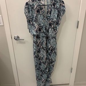 bebe maxi floral dress